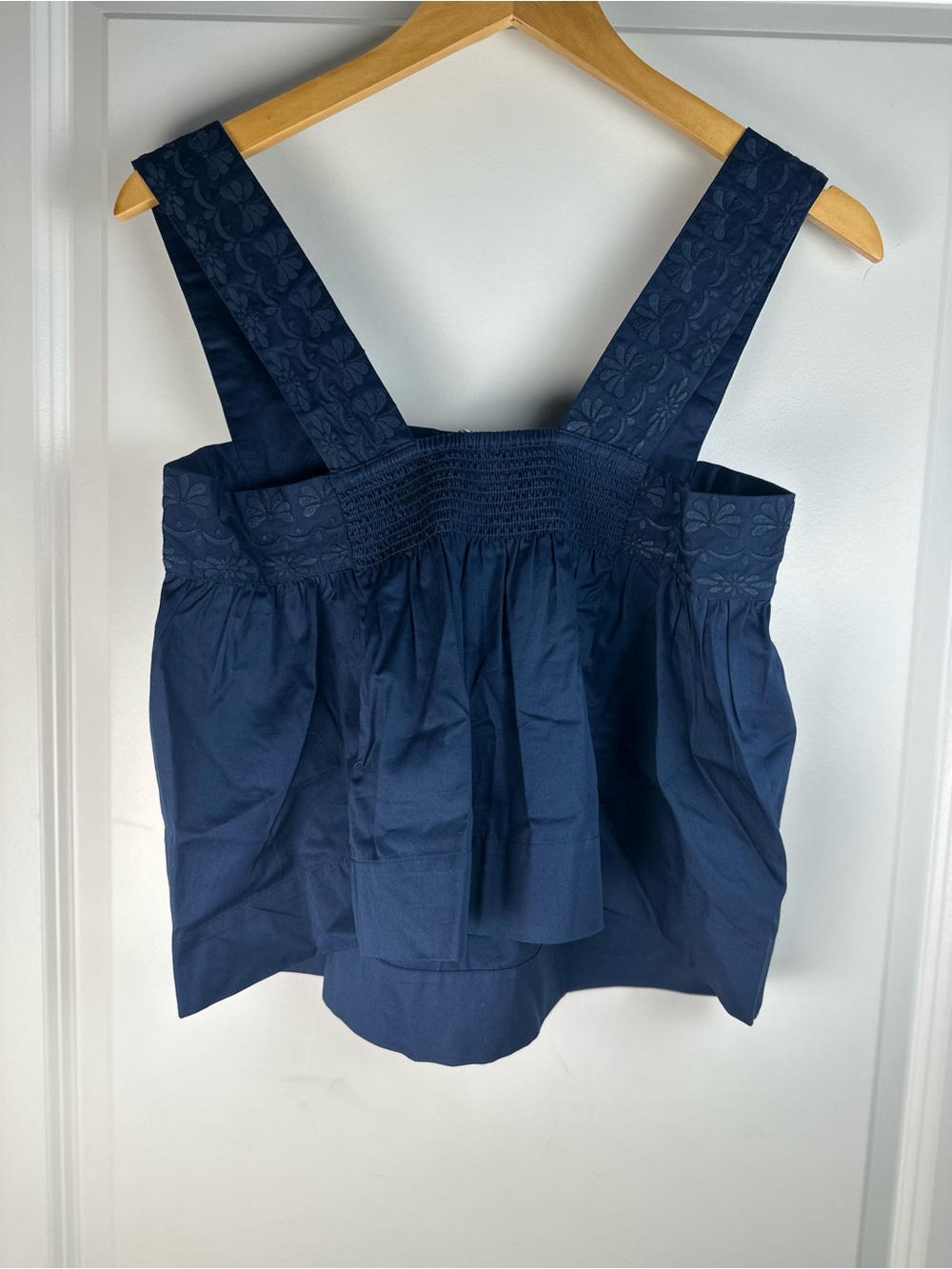 Southern Tide Women’s Navy Embroidered Tank Top - Picture 6 of 7